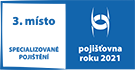 3. místo - Pojišťovna roku 2021